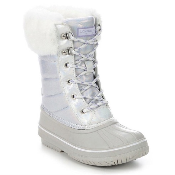 London Fog Kids Downing Court Winter Boots - Picture 1 of 2